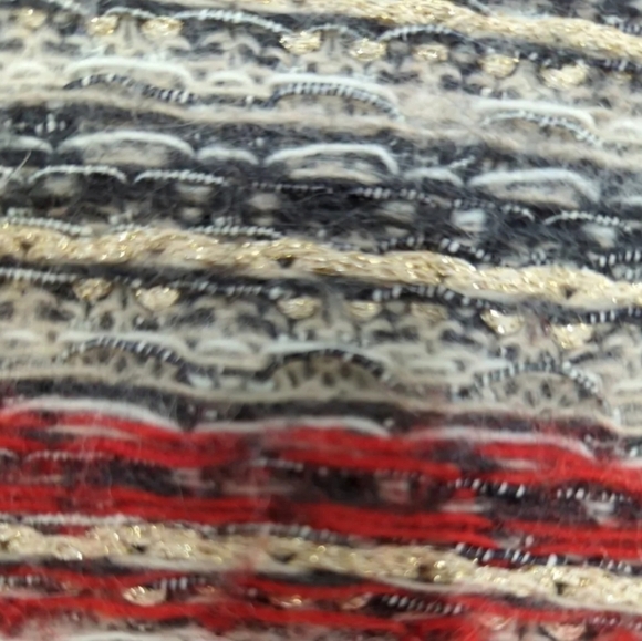 [H & M]  Stripped Open Front Cardigan Size Medium NWOT - Picture 6 of 12